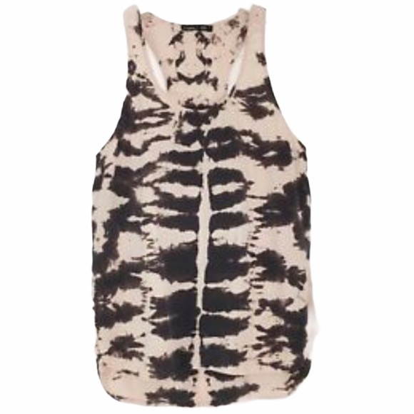 Gypsy 05 Silk Racerback Tie Dye Tank Top - Picture 2 of 4